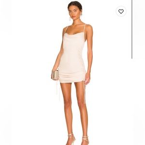 ASTR the Label Claire Mini Dress in Cream - Small